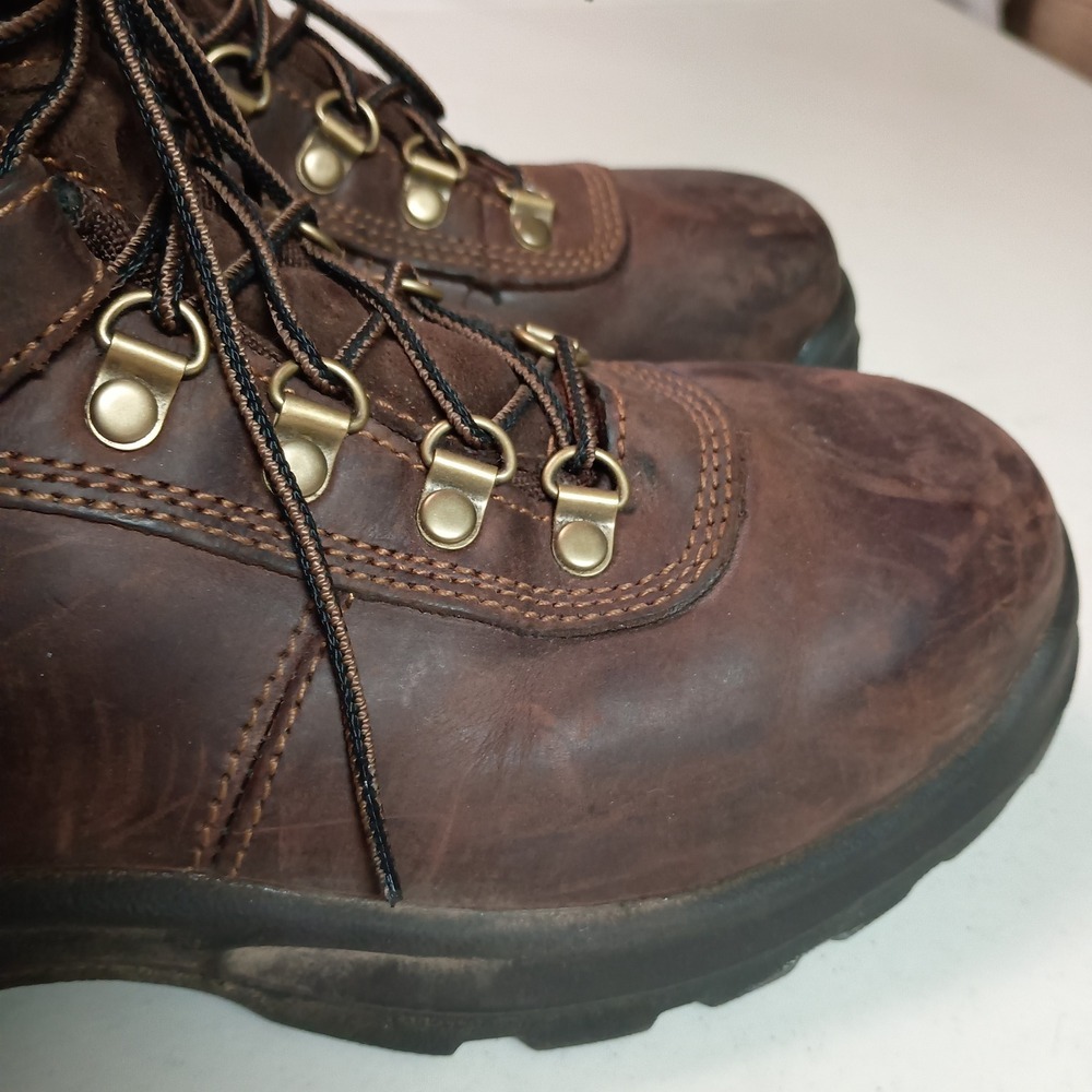 Red Wing Shoes Irish Setter Mens Work Boots Brown Leather Lace Up Size 7.5 EH - Picture 5 of 15